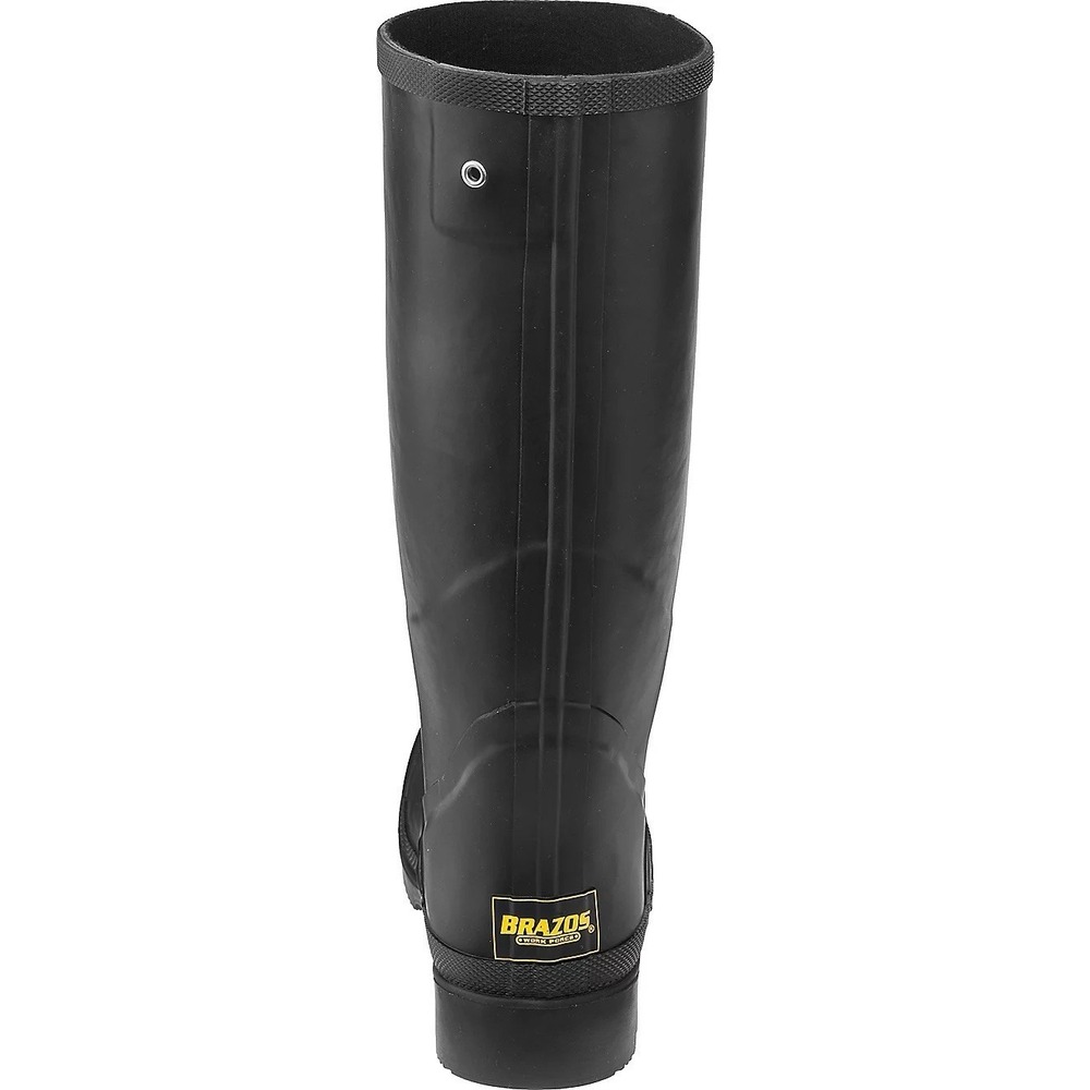 Brazos Men's Midnight II Soft Toe Rubber Wellington Boots Size 5 D - Picture 4 of 5